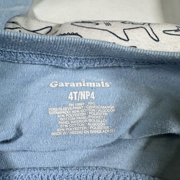 boys size 4t lot, 2 Tank Tops, Shirts And Shorts. Garanimals And Cat And Jack. - Picture 15 of 16